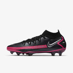 NIKE Phantom gt Elite DF FG - zwart/roze