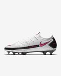 NIKE Phantom elite FG - Wit/roze/zwart