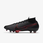 NIKE Mercurial Superfly 7 Elite FG - zwart