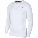 Nike Pro Compression Long Sleeve - wit